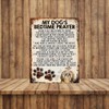 MY DOG'S BEDTIME PRAYER RETRO STYLE METAL TIN SIGN/PLAQUE (SHIH