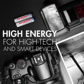 Tenergy TN438 16-Slot Smart Battery Charger for AA/AAA NiMH/NiCd LCD Display + 16 Premium AAA Rechargeable Batteries
