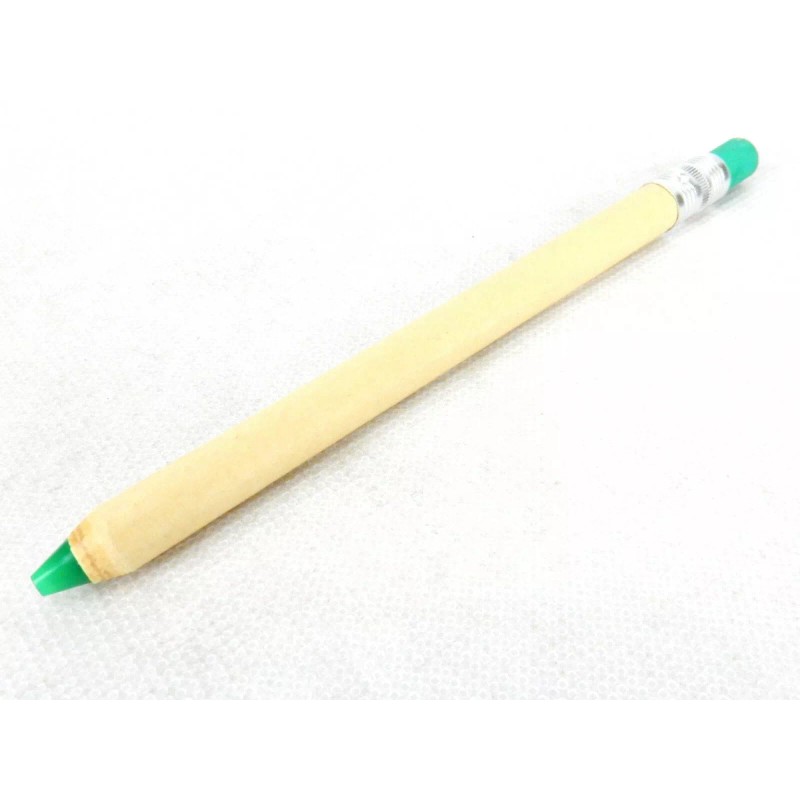 Sweda Recycled Notebook & Pen Set, Green & Beighe, Wire