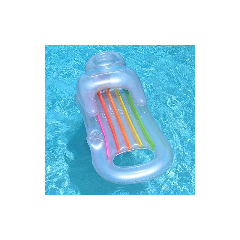 Intex King Kool Lounge for Swimming Pools, Silver 2-Pack
