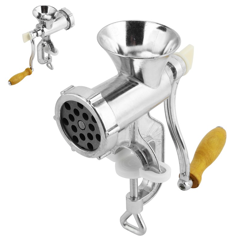 Manual Meat Food Grinder Sausage Stuffer Hand Meat Mincer Grinding
