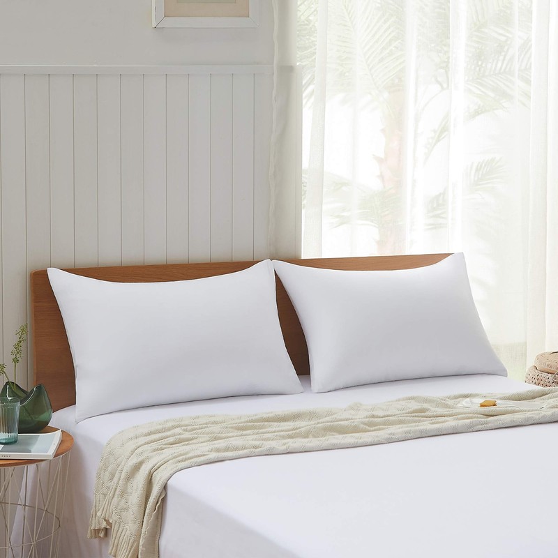 Acanva Hotel Quality Bed Pillows for Sleeping,Premium 3D Plush Fiber-Reduces