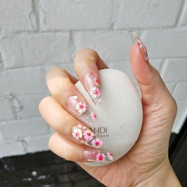 Blossom Handmade Nail Tips - Almond / 블라썸 수제 네일팁 - 아몬드