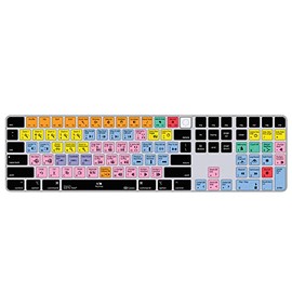 KB Covers Avid Pro Tools Keyboard Cover Compatible with Magic Keyboard w/Touch ID & Numeric Keypad (2021+)