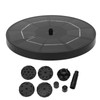 Solar Water Fountain Pump Kit Outdoor for Pond 3W Dia