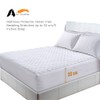 A ATH Collection Poly-Cotton Quilted Mattress Protector Cotton Fabric Pad