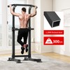 ZENOVA Pull Up Bar Dip Bar Power Tower Workout Dip