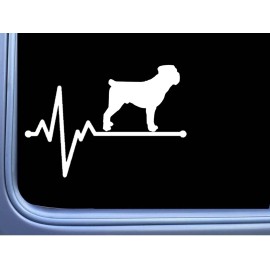 EZSTIK Boerboel Sticker Lifeline OS 356 vinyl 6" Decal dog breed South African Mastiff