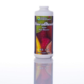 General Hydroponics GH1592 FloraBlend Hydroponic Plant Supplement, 1 Quart