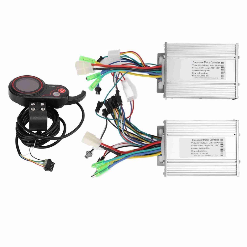 Drfeify Dual Drive Brushless Motor Controller, LCD Display Real-Time Monitoring