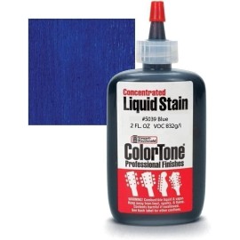 ColorTone ConcentratedLiquid Stain for Stringed Instruments, Blue