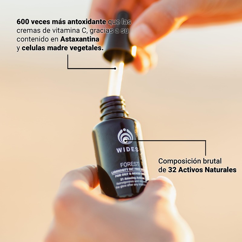 Forest. Ultra Antioxidant Face Serum for Men with Astaxanthin and