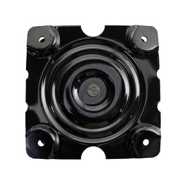 Trendler 4 Corner Swivel Plate Replacement - 360 Degree Rotation - Swivel for Direct to Wood Leg Application - Made in USA