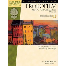 Prokofiev: Music for Children, Op. 65 Bk/Online Audio: Edited by Matthew Edwards Recorded by Jeffrey Biegel