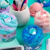 Original Squishmallows Premium Cloud Slime, 3-Pack, 9 Add Ins, 8