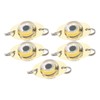 5Pcs Underwater Electronic Fishing Lure Lamp Corrosion Proof ABS LED