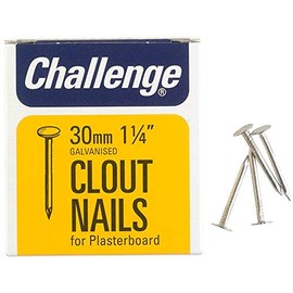 Clout PLASTERBOARD Nails 30MM (225G), Nail Fasteners, Hardware - 12030
