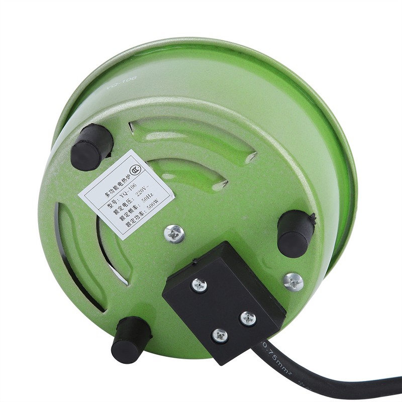 Mini Portable Electric Multifunctional Home Heater Stove Hot Plate (Green)