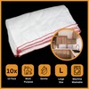 Tek Automotive Large Cotton Dish Cloths – 10 Pack, White