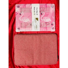 Nice Pink Flamingo MacBook Hard Shell Case Sleeve Package New Air 13" A1932 A2179