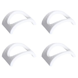 Lasenersm 4-Piece Ocarina Stand, Resin, White, Modern Style