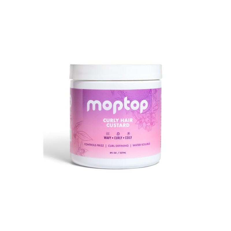 MopTop - Curly Hair Custard Citrus Kumquat - 8 oz.