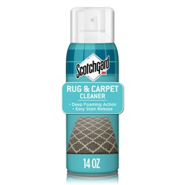 Scotchgard Rug & Carpet Cleaner, Fabric Cleaner Blocks Stains, Cleaning Sprays Make Cleanup Easier, 14 oz