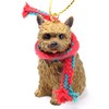 Conversation Concepts Norwich Terrier Tiny Miniature One Christmas Ornament -