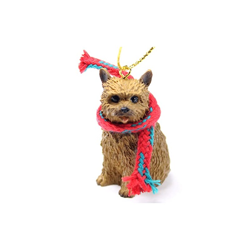 Conversation Concepts Norwich Terrier Tiny Miniature One Christmas Ornament -