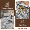 INGEROOM Washable Rug - 6x9 Area Rugs Abstract Soft Machine