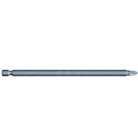 Century Drill & Tool 68602 Premium S2 Steel #2 Phillips Power Screwdriving Bit, 6" length