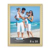 Icona Bay 8x10 Gold Picture Frame Beautifully Detailed Molding, Contemporary Picture Frame Set, Wall Mount or Table Top, Inspirations Collection