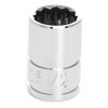 Performance Tool W38516 12-Point Socket, 3/8-Inch Drive, 1/2
