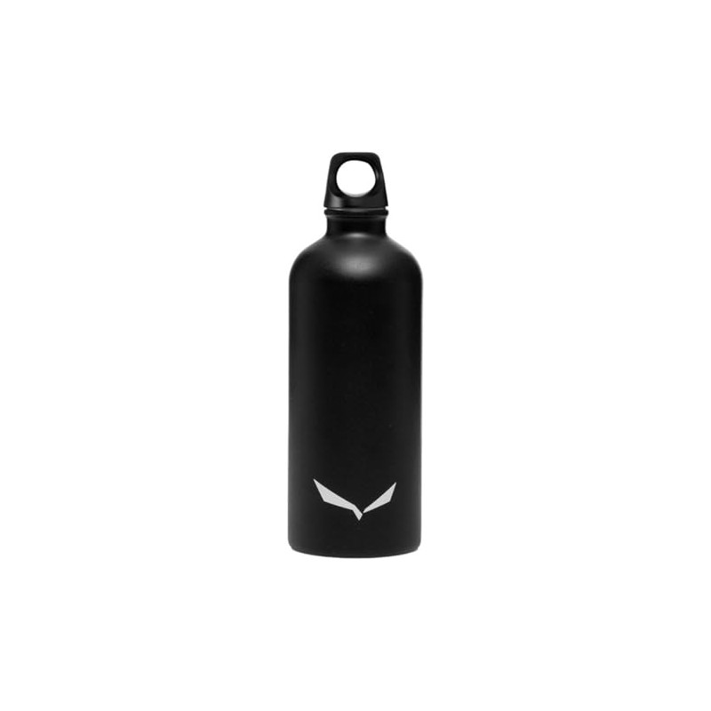 Salewa Isarco 0.6L Stainless Steel Bottle, Black