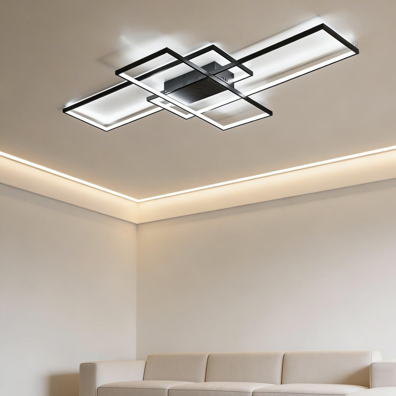 Vlastti LED Ceiling Light 3000K-7000K Flush Mount Luminaire Dimmable with