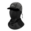 Heat Cap Balaclava / All-in-One Hat, Mask, Earmuffs / Cold Protection DTJ10_Black 2ea
