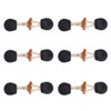 ccHuDE 6 Sets Sew-On Toggle Closure with Wooden Horn Button