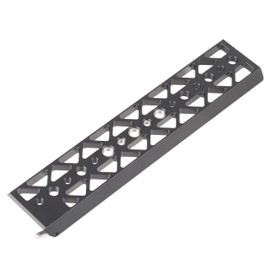 FocusFoto 10" Dovetail Bridge Plate Bottom Tripod Baseplate Lightweight Base Plate Mount for Tilta Standard Camera Cage