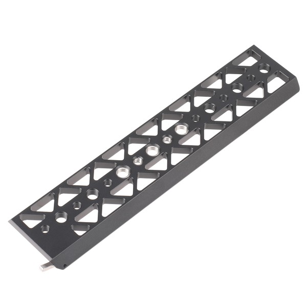 FocusFoto 10" Dovetail Bridge Plate Bottom Tripod Baseplate Lightweight Base