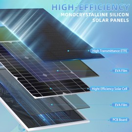 6V 4.5W Solar Panel Charge for Arlo Pro 4 / Pro 3 / Arlo Pro 5S 2K / Arlo Ultra/Ultra 2 / Arlo Go 2, IP 65 Waterproof for Continuous Power Supply in The Outdoor - Magnetic Connection Port-2Pack