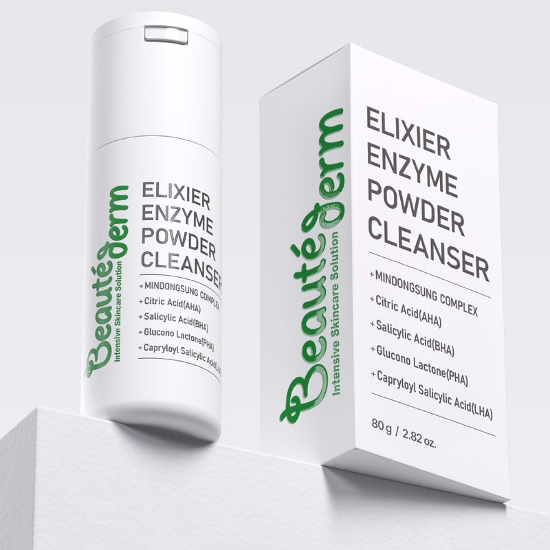 Bottederm Enzyme Powder Elisir Enzyme Cleanser 80g / 보떼덤 엔자임