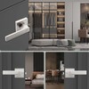 DSJJBLL 2 Pack Door Handle Heavy Duty, Keyed Alike Entry
