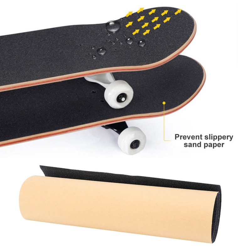 Antislip Electric Scooter Rough Sandpaper PVC Grip Tape Waterproof Skateboards