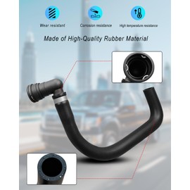Coolant Overflow Hose Fit for Ford F-150 Lobo 2011-2014 Lincoln Mark LT 2011-2014 Replace 626-675 BL3Z8C350A ‎BL3Z-8C350-A, Coolant Reservoir Hose