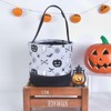 Halloween Bucket for Trick or Treat,Durable Candy Gifts Basket Tote