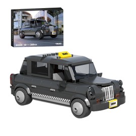 Taxi Building Blocks, Car Model Building Set, City Super Car Building Bricks, Auto Vehicle Construction Toys for Adults Teenagers Age of 14+,249 PCS