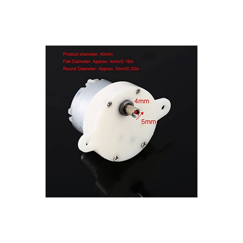 Waterproof DC Motor, Axle Diameter Electric Motors Torque DC Motor