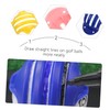 BIUDECO Golf Ball Markers Set 5pcs Drawing Markers Alignment Clip