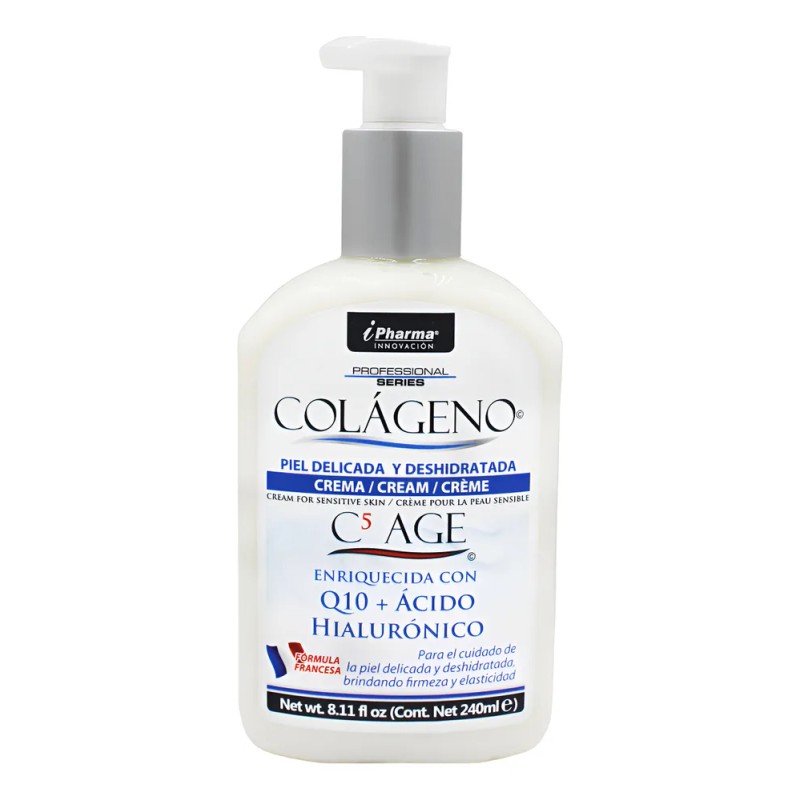 Crema De Colágeno + Ácido Hialurónico + Q10 C5 Age