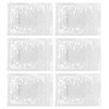 50pcs 3.9 X 4.7in Transparent Film Dressing Wound Bandage Adhesive